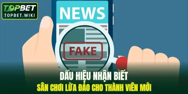 Những dấu hiệu giúp nhận biết nhà cái lừa đảo